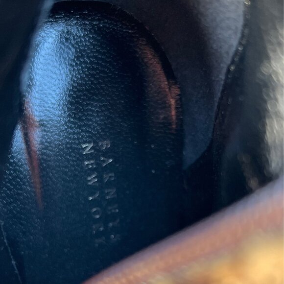 Vero Cuolo Animal Print Boots 36.5 Italy Barneys New York - Picture 10 of 10